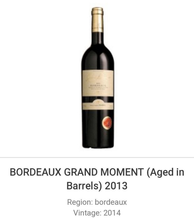 Bordeaux Grant Moment